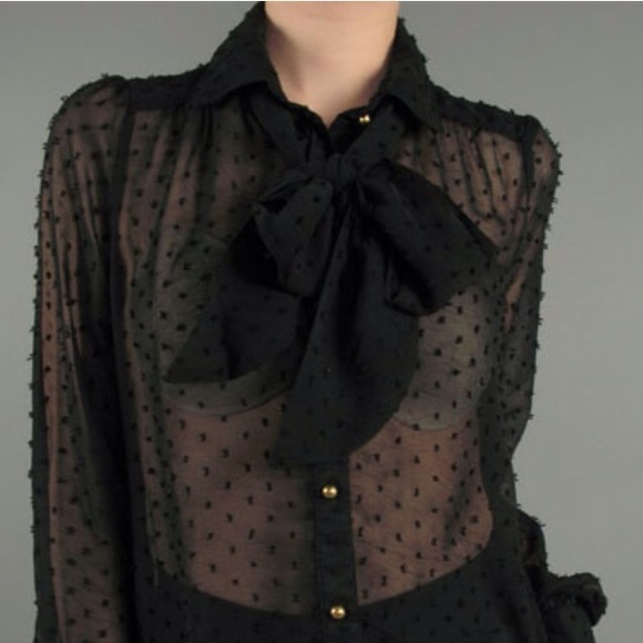 New!! Textured Chiffon Blouse