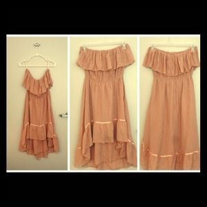 ModCloth YA Los Angeles Dresses & Skirts - RES NWT ModCloth YA LA Apricot Hi Low Ruffle Dress ModCloth YA Los Angeles Dresses & Skirts - RES NWT ModCloth YA LA Apricot Hi Low Ruffle Dress