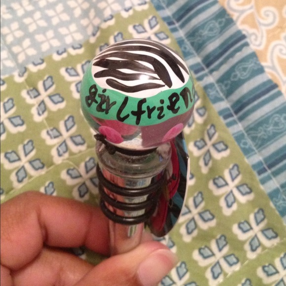 ✨Last Chance Item✨Glass Wine Bottle Topper - Picture 2 of 3
