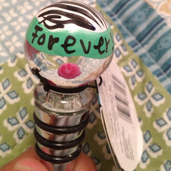 ✨Last Chance Item✨Glass Wine Bottle Topper - Picture 3 of 3