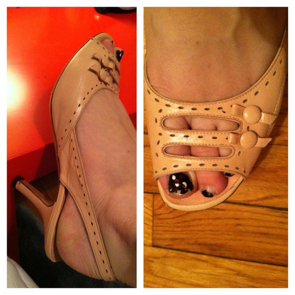 ❌reservedMarc❌ jacobs sling back light pink kitten