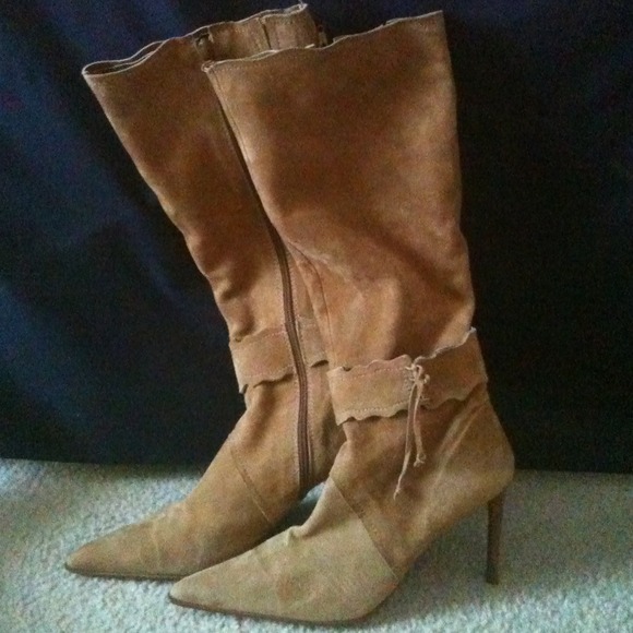 Bebe suede boots