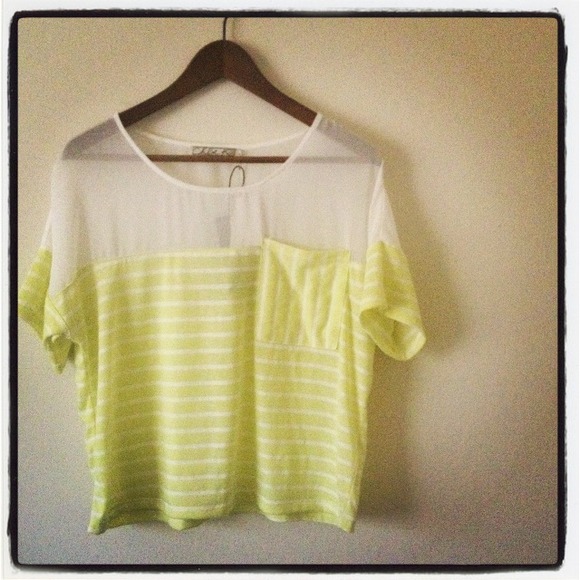Chloe K Striped Top - Picture 1 of 2