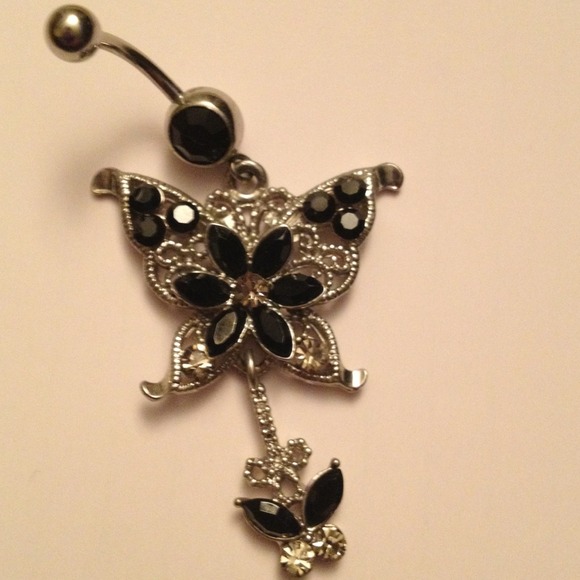 Butterfly Bellybutton Ring