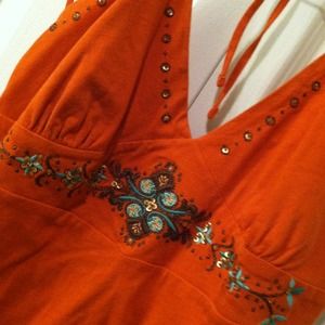 ✨💰Beautiful Orange Halter✨