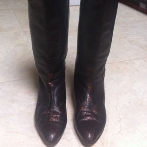 Vintage Knee High Boots