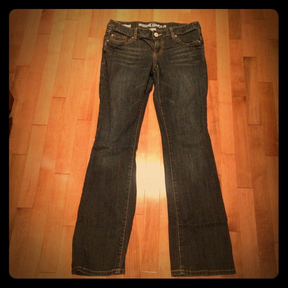 Boot cut jeans