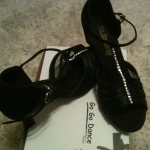 Go go dance shoes wore only one time