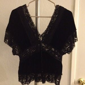 Very sexy velvet lace tops