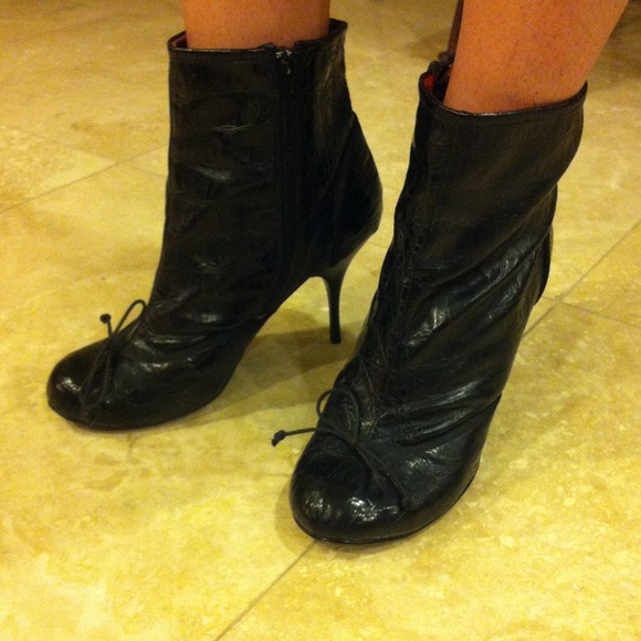 SOLD!!!! Brand new black booties - Picture 2 of 4