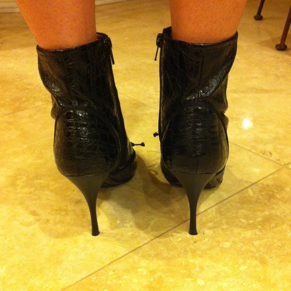 SOLD!!!! Brand new black booties - Picture 3 of 4