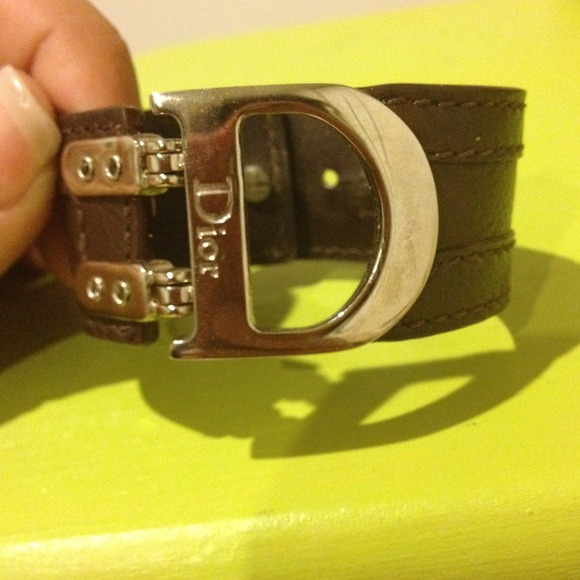 💋reserved💋Dior leather cuff