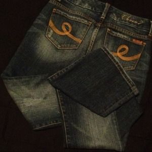 Seven 7 Bootcut Jeans Sz 25 W28" I33" R8 1/2"
