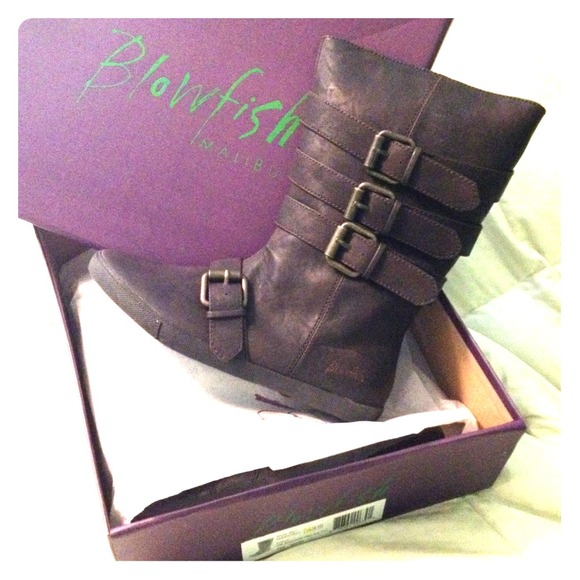 NEW Blowfish Haparo Brown Boot