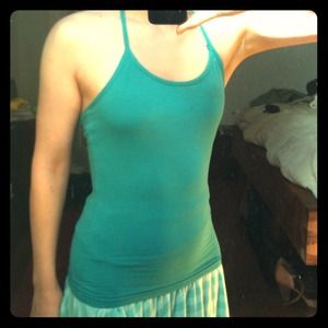 Aqua halter top