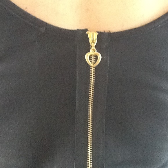 NEW! Heart Back Zipper Dress - Picture 3 of 4