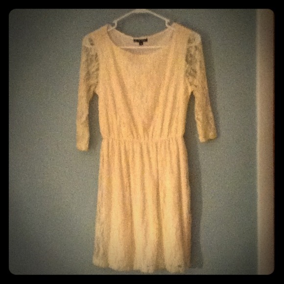 BeBop White Lace Dress