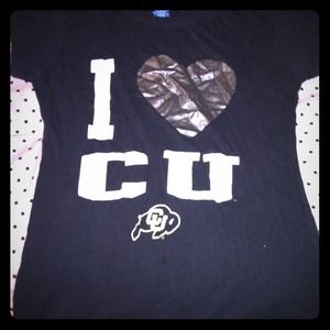 I ❤ CU shirt! Supper new worn a couple of times.