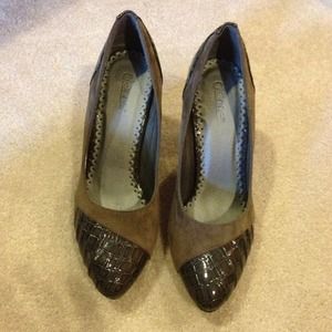 Gray shoes
