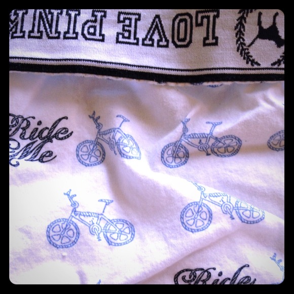 SOLD Victoria's Secret ride me boxer shorts
