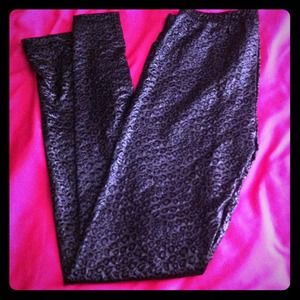 Leopard Print Leggings ,