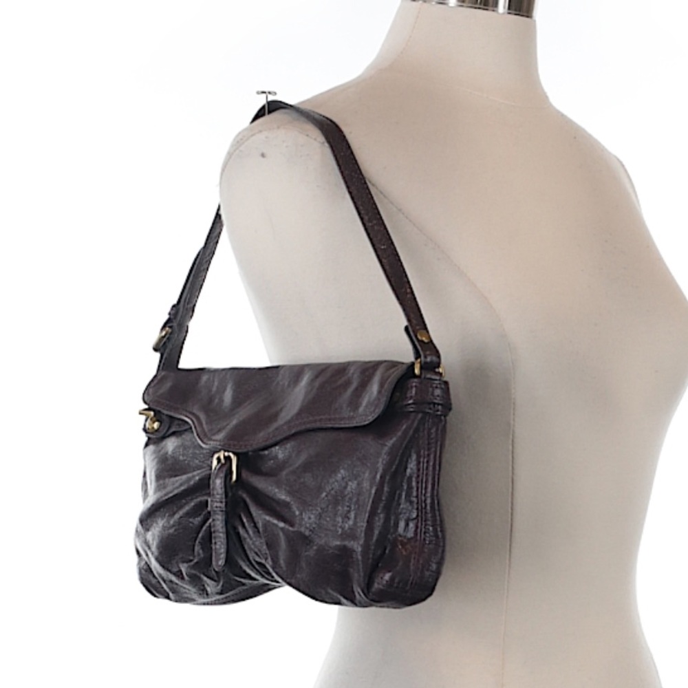 Kooba Olivia Shoulder Handbag in Eggplant - Picture 2 of 7