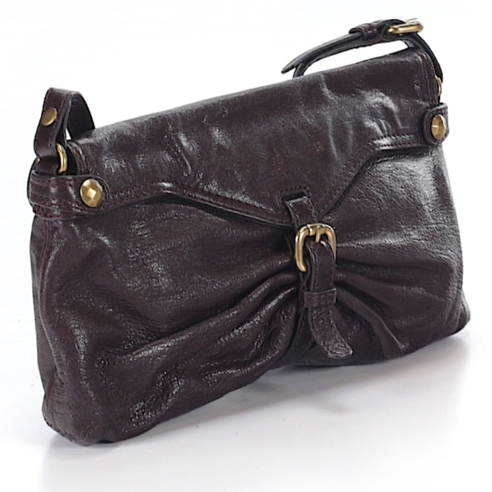 Kooba Olivia Shoulder Handbag in Eggplant - Picture 3 of 7