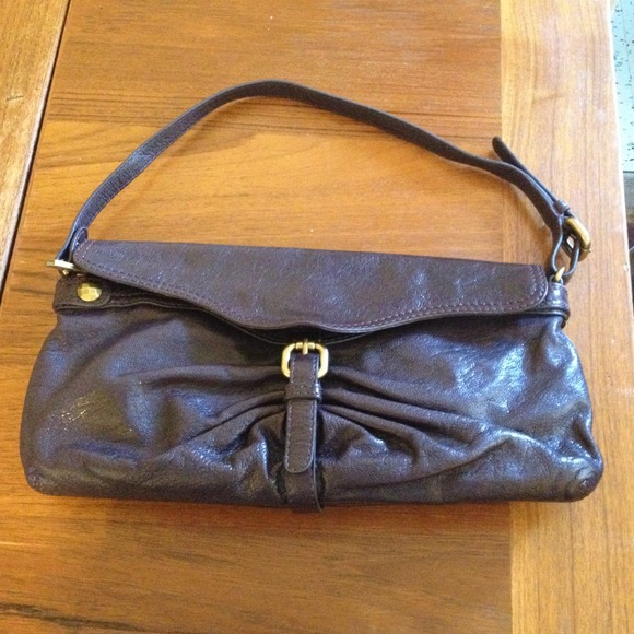 Kooba Olivia Shoulder Handbag in Eggplant - Picture 5 of 7