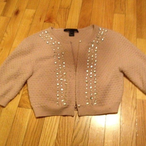 REDUCED  Marc Jacobs w/diamonds beautiful cardigan - Picture 3 of 4