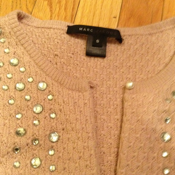 REDUCED  Marc Jacobs w/diamonds beautiful cardigan - Picture 4 of 4