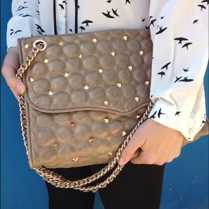 Rebecca Minkoff Bags - Quilted Leather Studded Rebecca Minkoff Rebecca Minkoff Bags - Quilted Leather Studded Rebecca Minkoff
