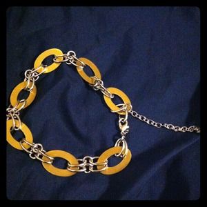 Gorgeous premier design mixed metal necklace