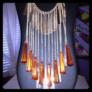 NWT Necklace with matching earrings