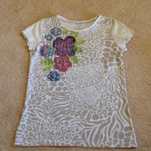 Floral Safari top