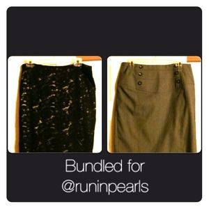 Two skirt bundle for @runinpearls