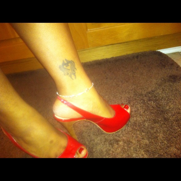 Red-hot stilettos!