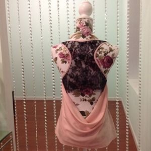 Bundle! Backless top n stripe dress