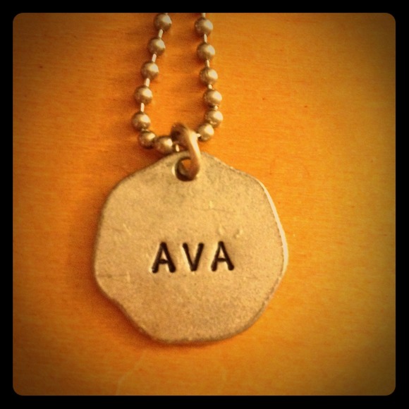 Jewel Kade ball chain and "Ava" pendant
