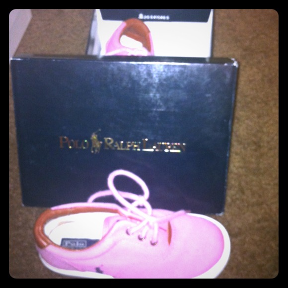 Toddler polo sneakers