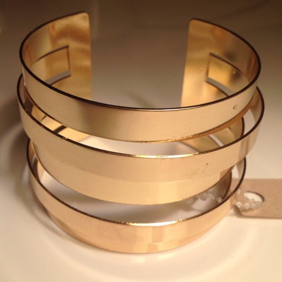 Gold cuff