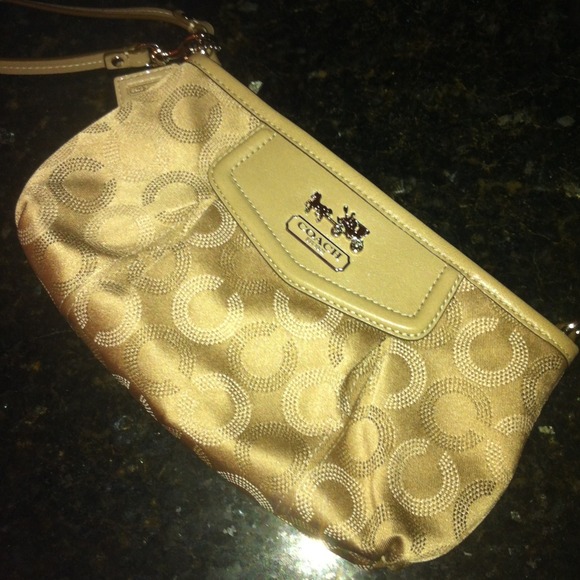 SOLD in bundle! Authentic Coach clutch.