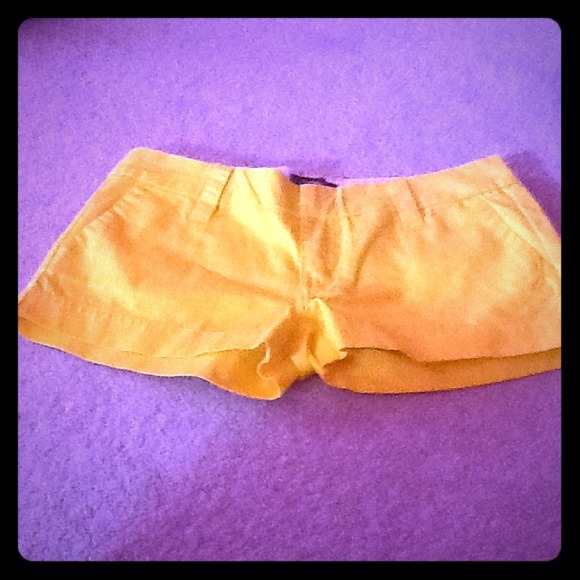 Yellow Hurley shorts