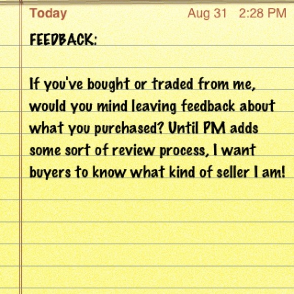 Feedback