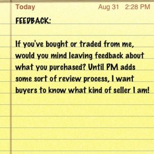 Feedback