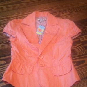 Orange jacket