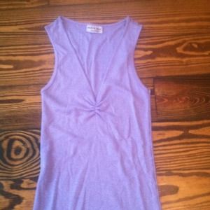 Michael Stars comfy purple tee.