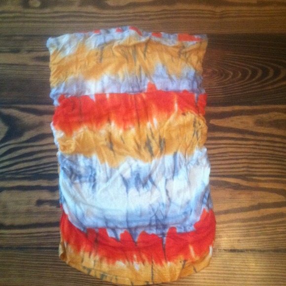 Tank/tube top. Hippy. Tye dye.