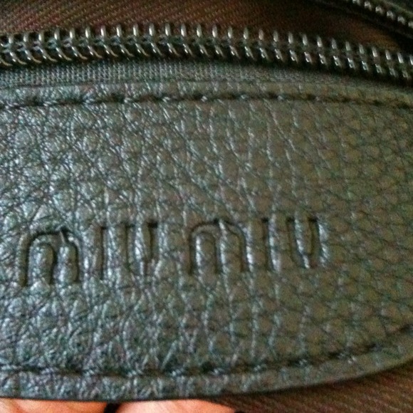 Miu Miu suede bamboo handle x-body - Picture 3 of 4