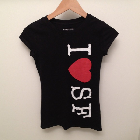 Denim Rock Tops - Brand new with tags 'I Love SF' shirt! Denim Rock Tops - Brand new with tags 'I Love SF' shirt!