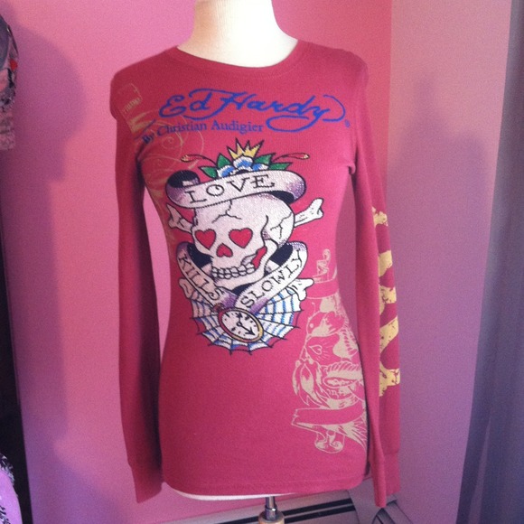 Edhardy rhinestone thermal